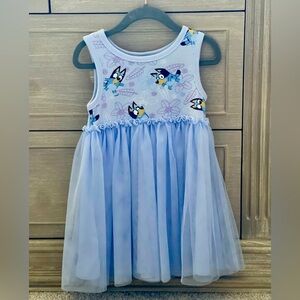 Bluey Print Kids Dress